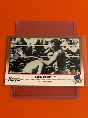 Jack Dempsey #125 1991 Kayo [All Time Great] Boxing Trading Card
